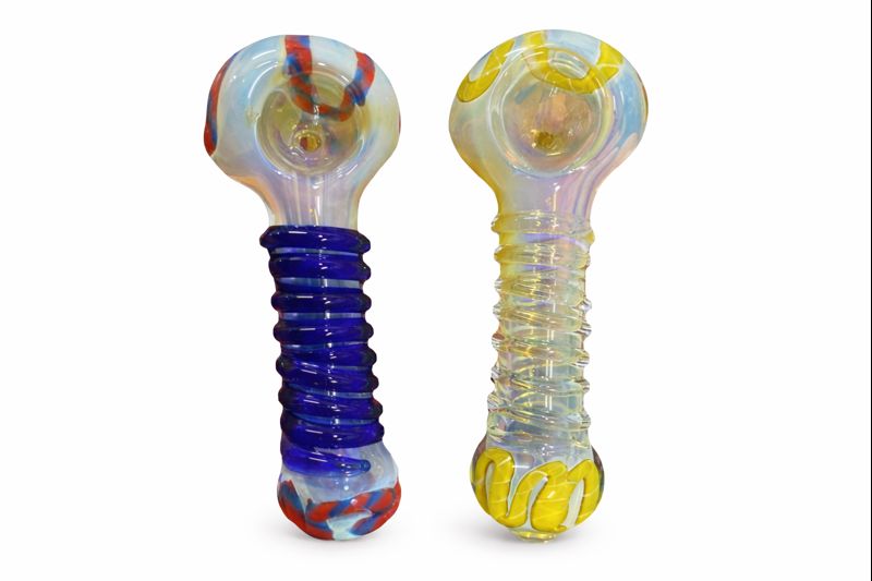 Spiral Glass Hand Pipes